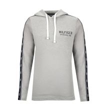 Tommy Hilfiger 09T4088-004 Gri Erkek Kapüşonlu Sweatshirt