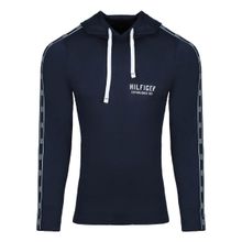 Tommy Hilfiger 09T4088-410 Lacivert Erkek Kapüşonlu Sweatshirt