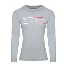 Tommy Hilfiger 09T4241-004 Gri Erkek Sweatshirt