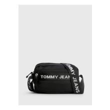 Tommy Hilfiger AW0AW145470GJ Siyah 14.5x23x9.5 cm Fermuarlı Kadın Çapraz Çanta
