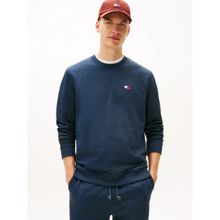 Tommy Hilfiger DM0DM22665 TJM Reg Badge Crew EXT Mavi Erkek Sweatshirt