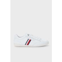 Tommy Hilfiger FM0FM04277 YBR Beyaz Deri Sneaker Erkek Ayakkabı