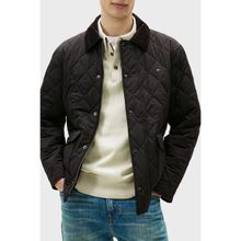 Tommy Hilfiger Kapitoneli Oversize Kadife Yaka Detaylı Mont Erkek MONT MW0MW41768 BDS