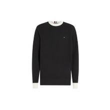 Tommy Hilfiger MW0MW33511 Siyah Bisiklet Yaka Slim Fit Erkek Kazak