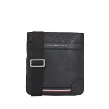 Tommy Hilfiger Th Central Mini Crossover Siyah Erkek Postacı Çantası