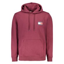 Tommy Hilfiger TJM Reg Essential Flag Hood EXT Kırmızı Erkek Sweatshirt