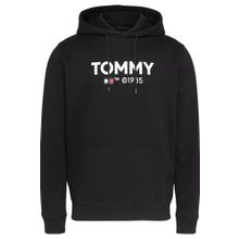 Tommy Hilfiger TJM Reg Essntl Hoodie Siyah Erkek Sweatshirt
