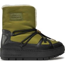 Tommy Hilfiger Tommy Essential Yeşil Snowboot Kadın Bot