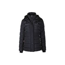 Tommy Hilfiger TW2MP121-BLACK Puffer Siyah Kapüşonlu Kadın Mont