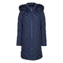 Tommy Hilfiger TW2MP186-NVY Lacivert Kadın Mont