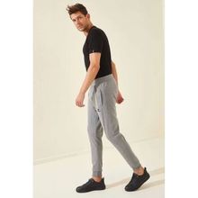 Tommy Life 84343 Cep Fermuarlı Gri Melanj Erkek Eşofman Altı