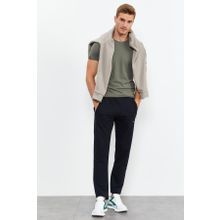 Tommy Life 84669 Klasik Cep Fermuarlı Lacivert Erkek Eşofman Altı