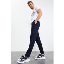Tommy Life 84682 Bağcıklı Cepli Standart Kalıp Klasik İndigo Paça Erkek Eşofman Altı