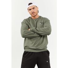 Tommy Life 85120 Çağla-Siyah Erkek Casual O Yaka Oversize Lastik Paça Eşofman Takımı