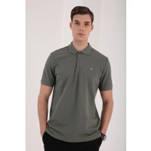 Tommy Life 87748 Çağla Erkek Basic Logolu Standart Kalıp Triko Polo Yaka T-Shirt