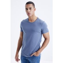 Tommy Life 87911 Basic Kısa Kol Standart Kalıp Polo Yaka Petrol Erkek T-shirt