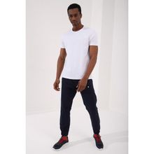 Tommy Life 87911 Beyaz Erkek Basic Kısa Kol Standart Kalıp O Yaka T-Shirt