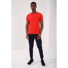Tommy Life 87911 Fiesta Erkek Basic Kısa Kol Standart Kalıp O Yaka T-Shirt