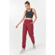 Tommy Life 97162 Lacivert Melanj Kadın Basic Sıfır Kol Dar Kalıp U Yaka Crop Top