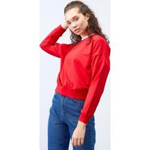 Tommylife 97114 Kırmızı Kadın Sweatshirt