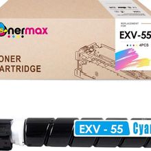 Tonermax Canon C-EXV55 IR-C256İ / IRC356İ/ IRC356P Mavi Muadil Toner