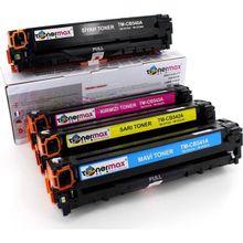 Tonermax CP1215 / CP1515 / CM1312 / CB540A HP 125A Muadil Toner Set