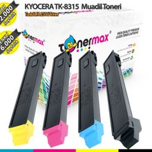 Tonermax Kyocera Tk 8315 TaskAlfa 2550ci Cmyk Set Muadil Toneri