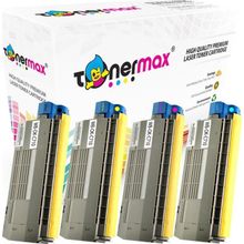 Tonermax Oki C710 C711 Muadil Toner Set
