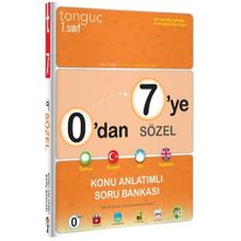 Tonguç Akademi 0'dan 7'ye Sözel Konu Anlatımlı Soru Bankası 2022