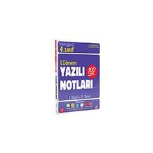 Tonguç Akademi 4. Sınıf 1. Dönem 1 ve 2 Yazılı Notları