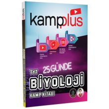 Tonguç Akademi Kampplus 25 Günde TYT Biyoloji Kampı Video Anlatımlı Kamp Kitabı