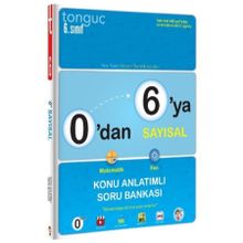 Tonguç Akademi Yayınları 0 Dan 6 Ya Sayısal Konu Anlatımlı Soru Bankası