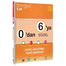 Tonguç Akademi Yayınları 0'dan 6'ya Sözel Konu Anlatımlı Soru Bankası