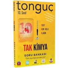 Tonguç Akademi Yayınları 10. Sınıf Tak Kimya Soru Bankası
