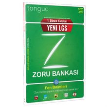 Tonguç Akademi Yayınları 8. Sınıf 1. Dönem Konuları Fen Bilimleri Zoru Bankası