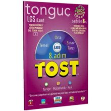Tonguç Akademi Yayınları 8. Sınıf LGS Tost 8. Adım