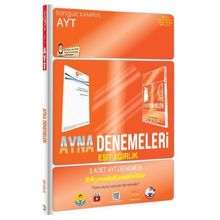 Tonguç Akademi Yayınları AYT Eşit Ağırlık Ayna Denemeleri