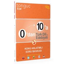 Tonguç Yayınları 0'dan 10'a 10.Sınıf Türk Dili ve Edebiyatı Konu Anlatımlı Soru Bankası