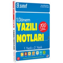 Tonguç Yayınları - 9. Sınıf Yazılı Notları 1. Dönem 1 ve 2. Yazılı