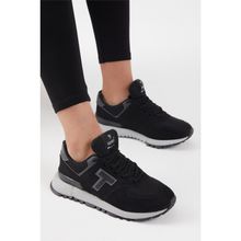 Tonny Black Kaymaz Eva Taban Süet Unisex Siyah Sneaker