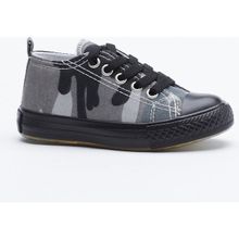 Tonny Black TB998 Siyah Yeşil Çocuk Spor Ayakkabı