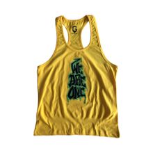Top Glory 5058 Fitness GYM Tank Top Sarı Erkek Atlet
