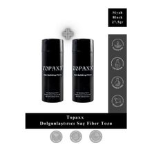 Topaxx 2x27,5 gr Dolgunlaştırıcı Saç Fiber Topik Tozu