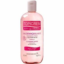 Topicrem Cleansing Water Face Eyes 500 ml Temizleyici Göz Suyu