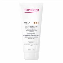 Topicrem Mela Lightening Ultra Milk 200 ml Aydınlatıcı ve Nemlendirici Bakım Sütü
