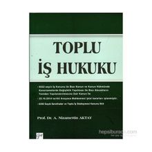 Toplu İş Hukuku - A. Nizamettin Aktay