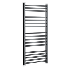 Toprak Havlupan 50x100 cm 14 Borulu Siyah Renk Havlupan Radyatör