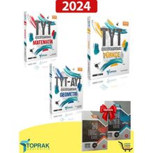 Toprak Yayıncılık TYT Matematik-Geometri-Türkçe Soru Bankası Seti