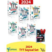 Toprak Yayıncılık - TYT Sayısal Soru Bankası Seti + Çıkmış Sorular Toplam 7 Eser