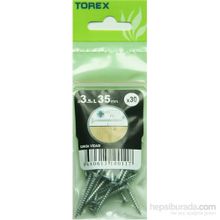 Torex DIN 7505 3.5x35 mm 30lu Sunta Vidası